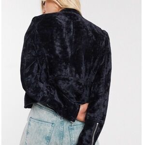 Women's Black Velvet Jacket